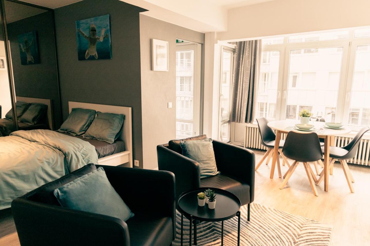 Ruime 2 Pers Studio Bij Casino Oostende: Geniet Van Zee, Kunst, En Relax Zewnętrze zdjęcie